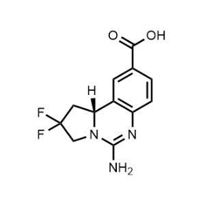 (R)-5-Amino-2,2-difluoro-1,2,3,10b-tetrahydropyrrolo[1,2-c]quinazoline-9-carboxylic acid|CS-1336472