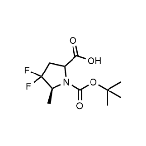 (5S)-1-(tert-Butoxycarbonyl)-4,4-difluoro-5-methylpyrrolidine-2-carboxylic acid|CS-1336473