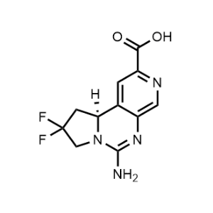 (S)-6-Amino-9,9-difluoro-8,9,10,10a-tetrahydropyrido[4,3-e]pyrrolo[1,2-c]pyrimidine-2-carboxylic acid|CS-1336479