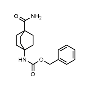 Benzyl (4-carbamoylbicyclo[2.2.2]octan-1-yl)carbamate|CS-1336499