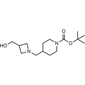 tert-Butyl 4-((3-(hydroxymethyl)azetidin-1-yl)methyl)piperidine-1-carboxylate|CS-1336500