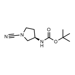 tert-Butyl (R)-(1-cyanopyrrolidin-3-yl)carbamate|CS-1337419