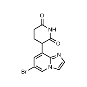 3-(6-Bromoimidazo[1,2-a]pyridin-8-yl)piperidine-2,6-dione|CS-1340520