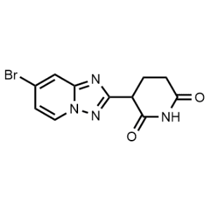 3-(7-Bromo-[1,2,4]triazolo[1,5-a]pyridin-2-yl)piperidine-2,6-dione|CS-1340523