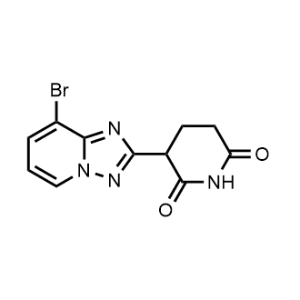 3-(8-Bromo-[1,2,4]triazolo[1,5-a]pyridin-2-yl)piperidine-2,6-dione|CS-1340524