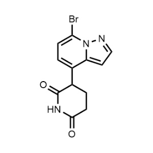 3-(7-Bromopyrazolo[1,5-a]pyridin-4-yl)piperidine-2,6-dione|CS-1340528