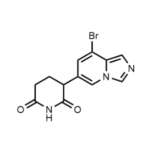 3-(8-Bromoimidazo[1,5-a]pyridin-6-yl)piperidine-2,6-dione|CS-1340547