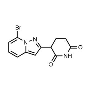 3-(7-Bromopyrazolo[1,5-a]pyridin-2-yl)piperidine-2,6-dione|CS-1340555