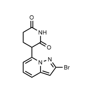3-(2-Bromopyrazolo[1,5-a]pyridin-7-yl)piperidine-2,6-dione|CS-1340556