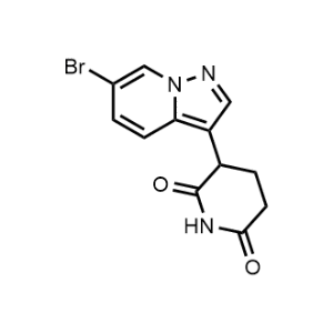 3-(6-Bromopyrazolo[1,5-a]pyridin-3-yl)piperidine-2,6-dione|CS-1340562
