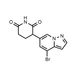 3-(4-Bromopyrazolo[1,5-a]pyridin-6-yl)piperidine-2,6-dione|CS-1340565