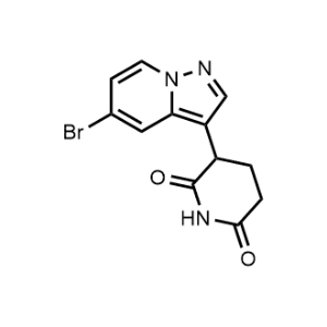 3-(5-Bromopyrazolo[1,5-a]pyridin-3-yl)piperidine-2,6-dione|CS-1340573