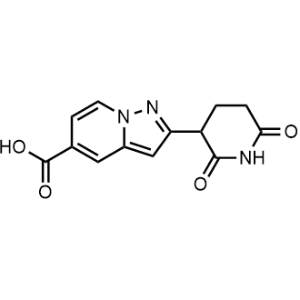 2-(2,6-Dioxopiperidin-3-yl)pyrazolo[1,5-a]pyridine-5-carboxylic acid|CS-1340578