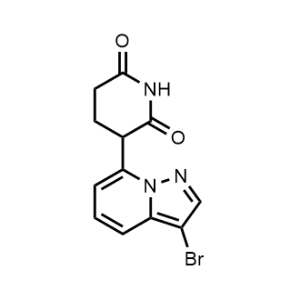 3-(3-Bromopyrazolo[1,5-a]pyridin-7-yl)piperidine-2,6-dione|CS-1340610