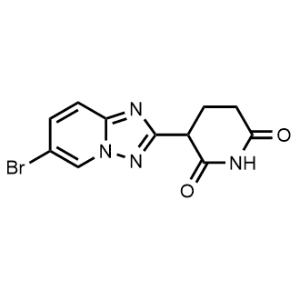 3-(6-Bromo-[1,2,4]triazolo[1,5-a]pyridin-2-yl)piperidine-2,6-dione|CS-1340617