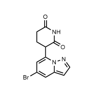 3-(5-Bromopyrazolo[1,5-a]pyridin-7-yl)piperidine-2,6-dione|CS-1340619