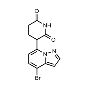 3-(4-Bromopyrazolo[1,5-a]pyridin-7-yl)piperidine-2,6-dione|CS-1340622