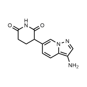 3-(3-Aminopyrazolo[1,5-a]pyridin-6-yl)piperidine-2,6-dione|CS-1340626
