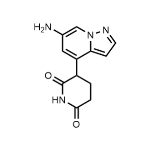 3-(6-Aminopyrazolo[1,5-a]pyridin-4-yl)piperidine-2,6-dione|CS-1340628