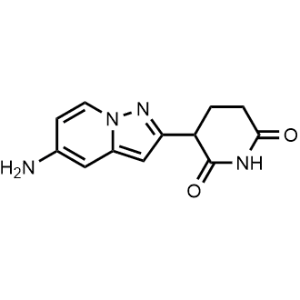 3-(5-Aminopyrazolo[1,5-a]pyridin-2-yl)piperidine-2,6-dione|CS-1340641