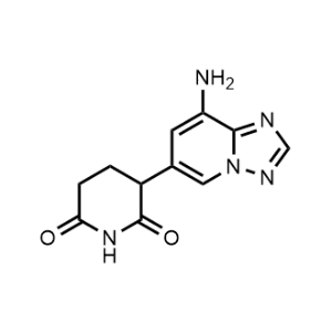 3-(8-Amino-[1,2,4]triazolo[1,5-a]pyridin-6-yl)piperidine-2,6-dione|CS-1340643