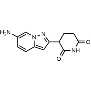 3-(6-Aminopyrazolo[1,5-a]pyridin-2-yl)piperidine-2,6-dione|CS-1340645
