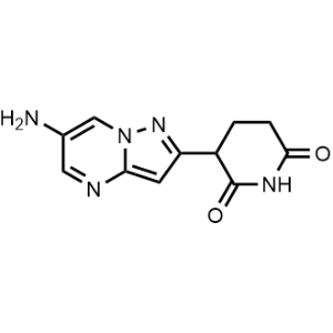 3-(6-Aminopyrazolo[1,5-a]pyrimidin-2-yl)piperidine-2,6-dione|CS-1340647