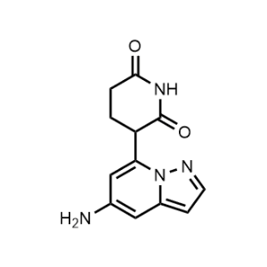 3-(5-Aminopyrazolo[1,5-a]pyridin-7-yl)piperidine-2,6-dione|CS-1340651