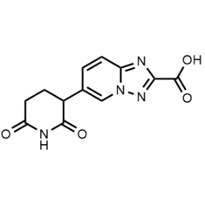 6-(2,6-Dioxopiperidin-3-yl)-[1,2,4]triazolo[1,5-a]pyridine-2-carboxylic acid|CS-1340696