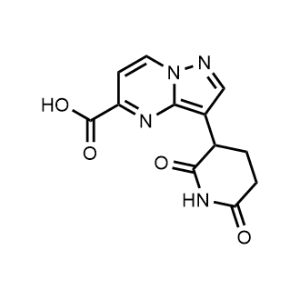 3-(2,6-Dioxopiperidin-3-yl)pyrazolo[1,5-a]pyrimidine-5-carboxylic acid|CS-1340697