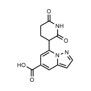 7-(2,6-Dioxopiperidin-3-yl)pyrazolo[1,5-a]pyridine-5-carboxylic acid|CS-1340700