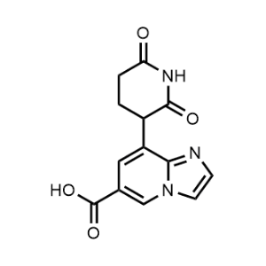 8-(2,6-Dioxopiperidin-3-yl)imidazo[1,2-a]pyridine-6-carboxylic acid|CS-1340701