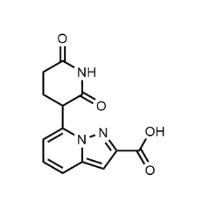 7-(2,6-Dioxopiperidin-3-yl)pyrazolo[1,5-a]pyridine-2-carboxylic acid|CS-1340704