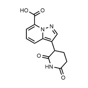 3-(2,6-Dioxopiperidin-3-yl)pyrazolo[1,5-a]pyridine-7-carboxylic acid|CS-1340705