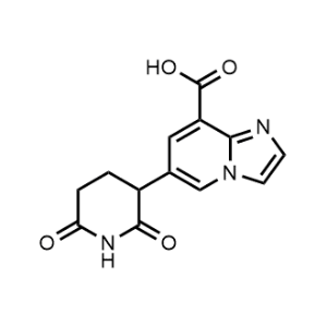 6-(2,6-Dioxopiperidin-3-yl)imidazo[1,2-a]pyridine-8-carboxylic acid|CS-1340708