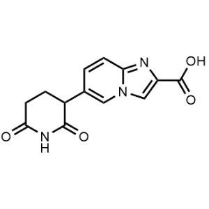 6-(2,6-Dioxopiperidin-3-yl)imidazo[1,2-a]pyridine-2-carboxylic acid|CS-1340709