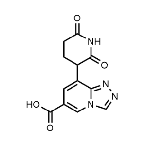 8-(2,6-Dioxopiperidin-3-yl)-[1,2,4]triazolo[4,3-a]pyridine-6-carboxylic acid|CS-1340730