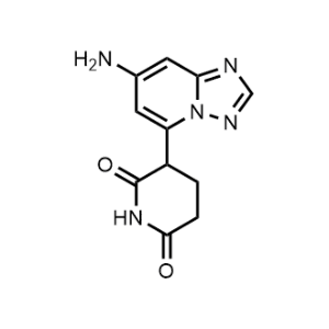 3-(7-Amino-[1,2,4]triazolo[1,5-a]pyridin-5-yl)piperidine-2,6-dione|CS-1340737