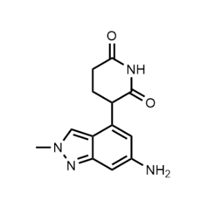 3-(6-Amino-2-methyl-2H-indazol-4-yl)piperidine-2,6-dione|CS-1340750