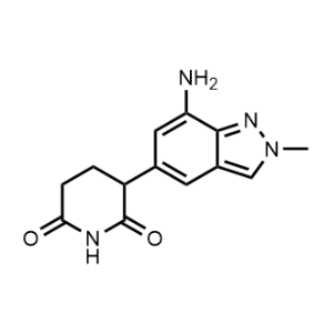 3-(7-Amino-2-methyl-2H-indazol-5-yl)piperidine-2,6-dione|CS-1340758