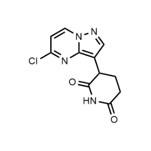 3-(5-Chloropyrazolo[1,5-a]pyrimidin-3-yl)piperidine-2,6-dione|CS-1340824