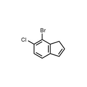7-Bromo-6-chloro-1H-indene|CS-1340888
