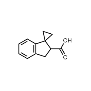 2',3'-Dihydrospiro[cyclopropane-1,1'-indene]-2'-carboxylic acid|CS-1340971