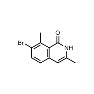7-Bromo-3,8-dimethylisoquinolin-1(2H)-one|CS-1341040