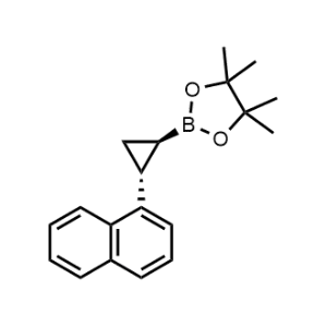 4,4,5,5-Tetramethyl-2-((1R,2R)-2-(naphthalen-1-yl)cyclopropyl)-1,3,2-dioxaborolane|CS-1341378