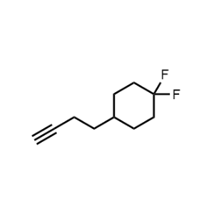 4-(But-3-yn-1-yl)-1,1-difluorocyclohexane|CS-1341707