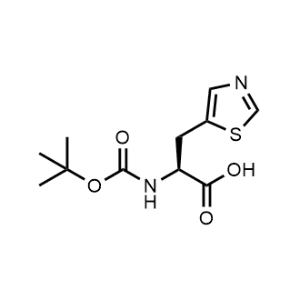 (S)-2-((tert-Butoxycarbonyl)amino)-3-(thiazol-5-yl)propanoic acid|CS-1341722