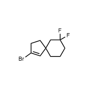 2-Bromo-7,7-difluorospiro[4.5]dec-1-ene|CS-1341731