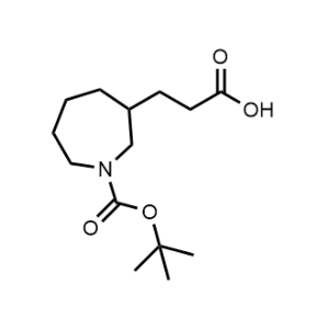 3-(1-(tert-Butoxycarbonyl)azepan-3-yl)propanoic acid|CS-1341748