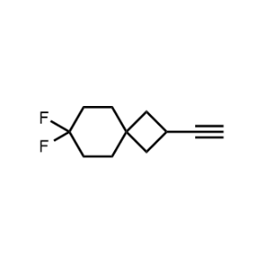 2-Ethynyl-7,7-difluorospiro[3.5]nonane|CS-1341750